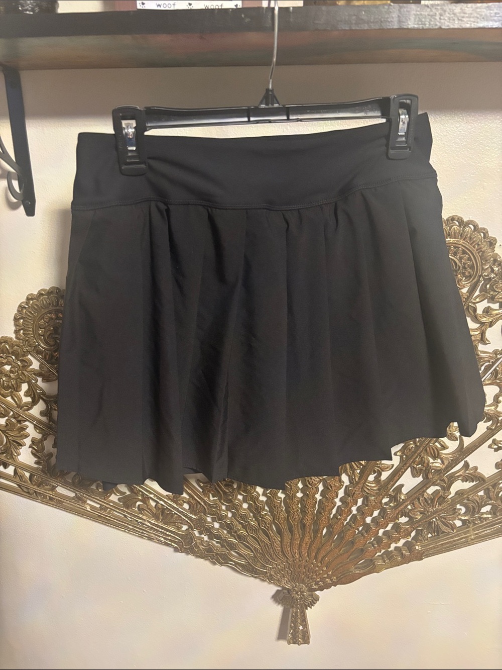 Old Navy Black Skater Skort